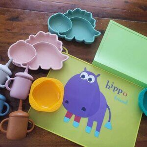 Kids Silicone Plates, Cups, Placemats